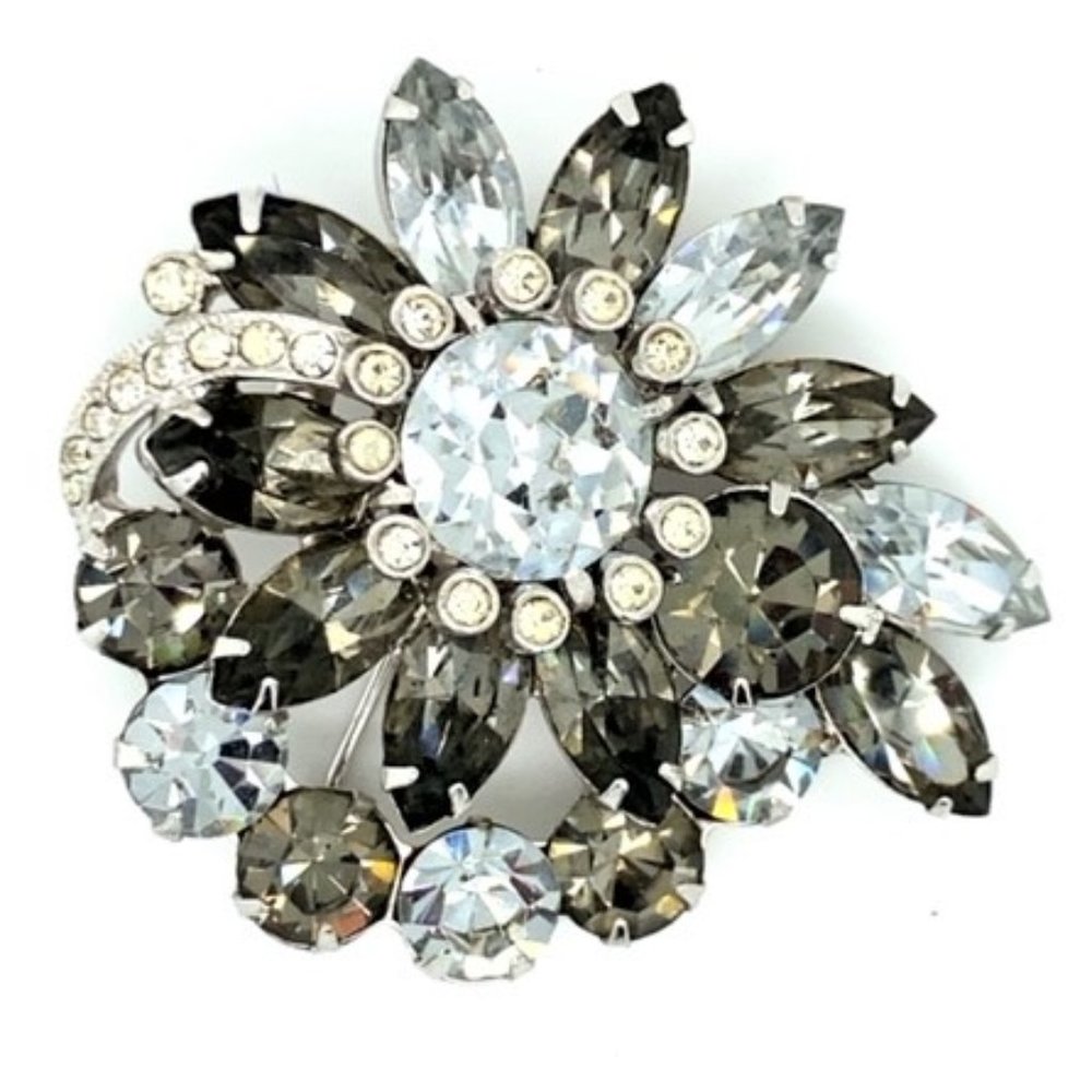 Magnificent Eisenberg Ice Brooch